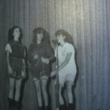 Mary Lou Bernardi, Margaret Harper, and Nancy Smartt - Keyette skit